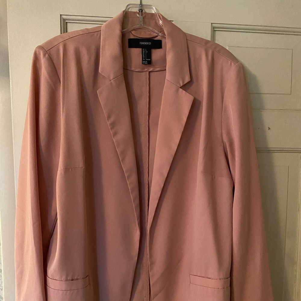 Light Pink Forever 21 Blazer